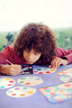 Load image into Gallery viewer, Fanciful Bestiary Surprise Watercolor Painting Cards Activity Set