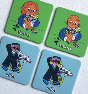Mr & Miss Match - The equal pairs memory game