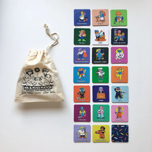 Mr & Miss Match - The equal pairs memory game