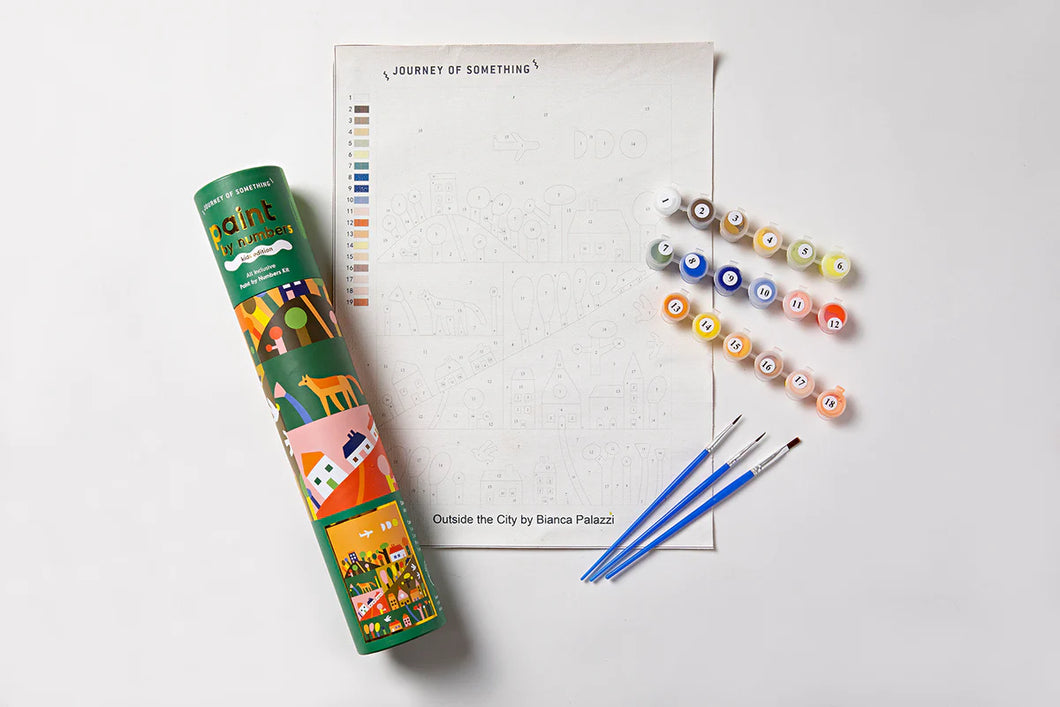 Outside the City - Kids Paint by Numbers