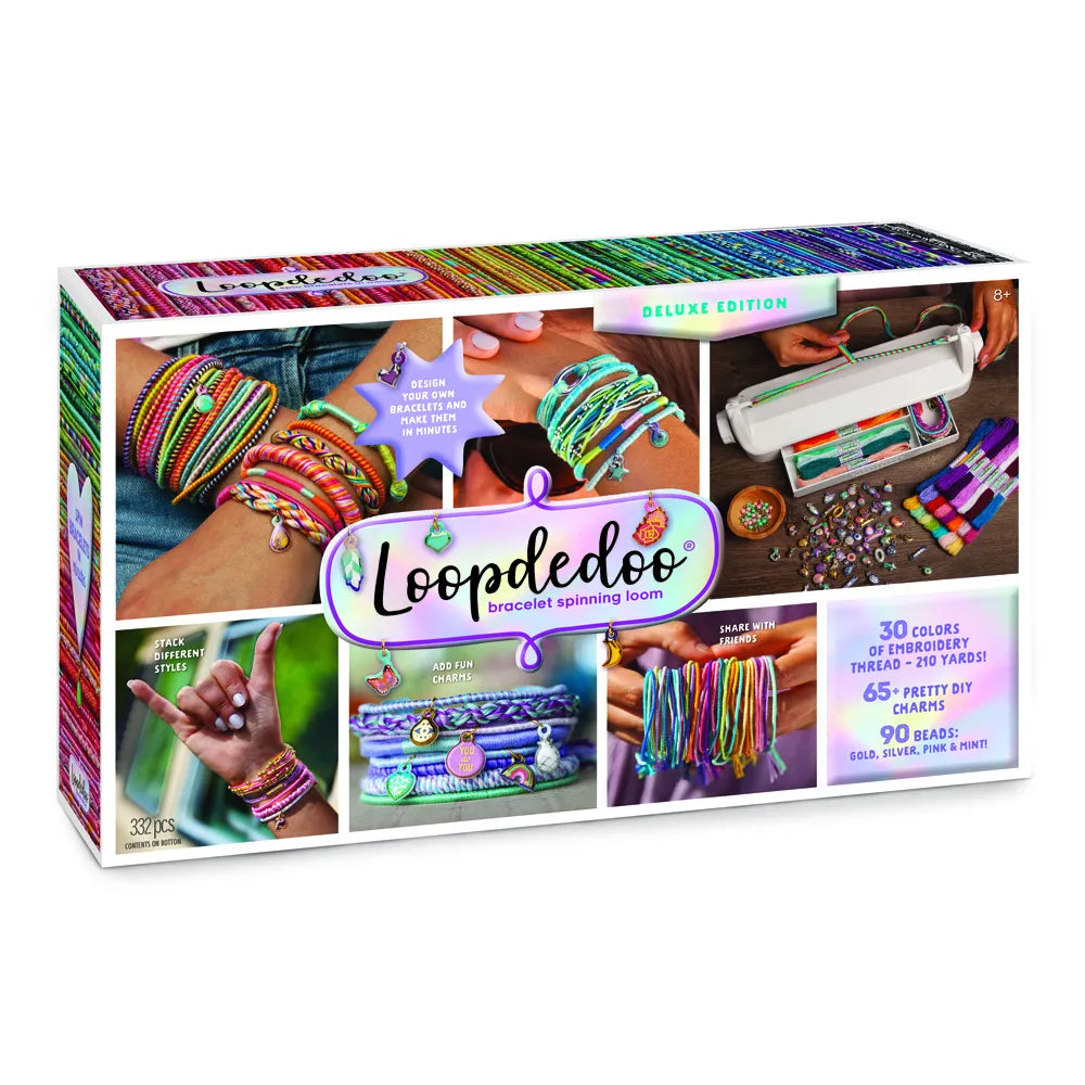 Loopdedoo Spining Bracelet Loom Deluxe Kit