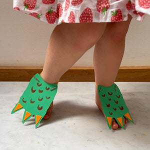 Make Your Own Dinosaur Feet