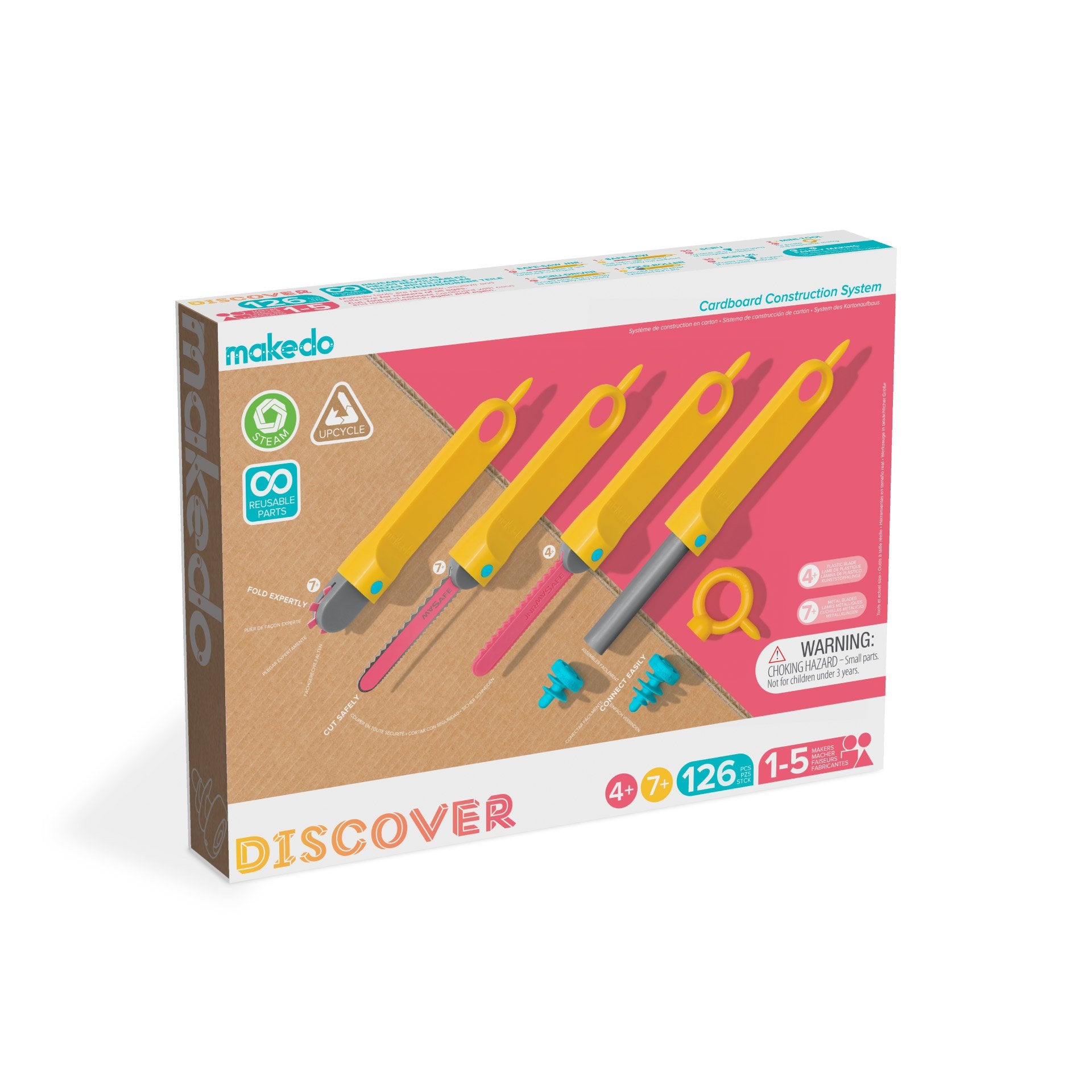 Makedo Cardboard Construction System - Basic Starter Kit – Hammer and Jacks