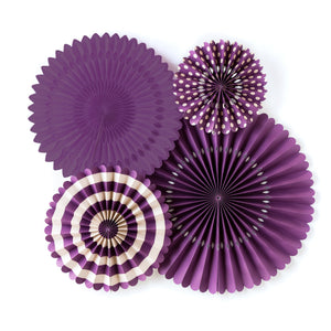 PAPER PARTY FAN SET
