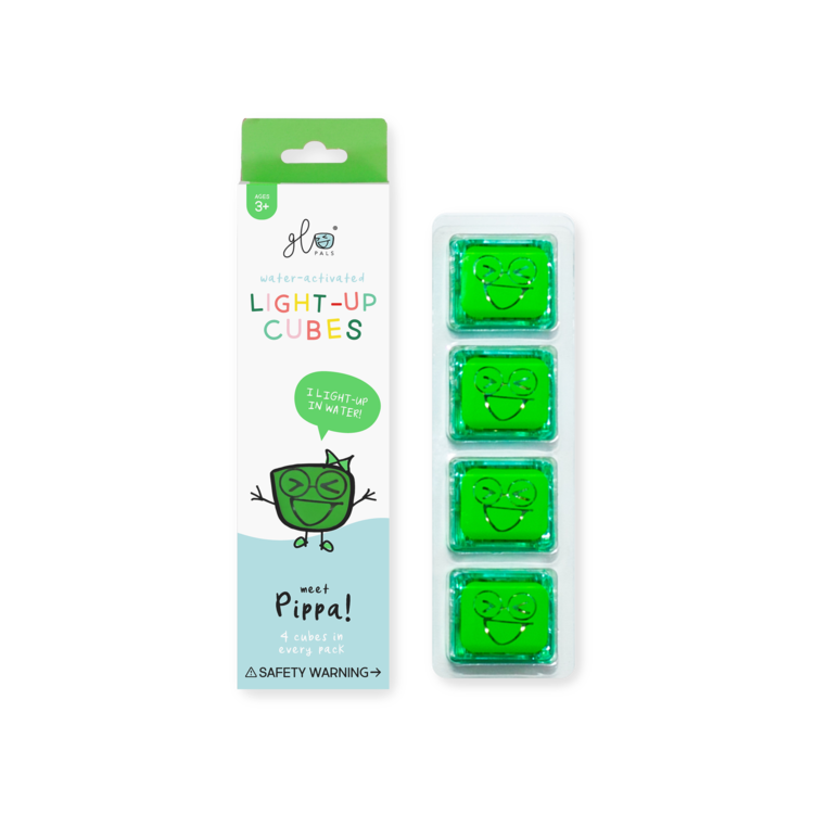 Glo Pals - Light Up Water Cubes 4 pack