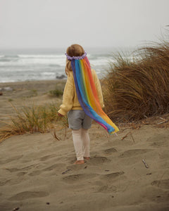 Rainbow Silk Veil