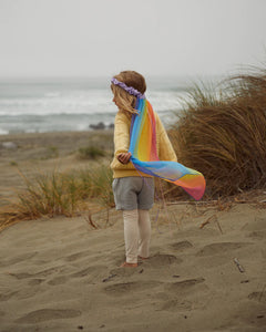 Rainbow Silk Veil