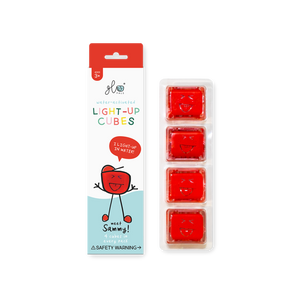 Glo Pals - Light Up Water Cubes 4 pack