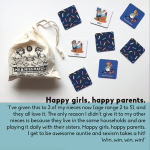 Mr & Miss Match - The equal pairs memory game