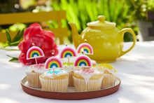 Load image into Gallery viewer, Rainbow Brights Rainbow Shaped Candles
