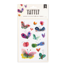 Load image into Gallery viewer, Butterfly Frenzy Tattoo Sheets