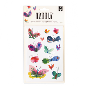 Butterfly Frenzy Tattoo Sheets