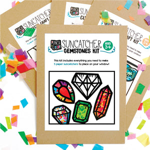 Gemstones Suncatcher Kit