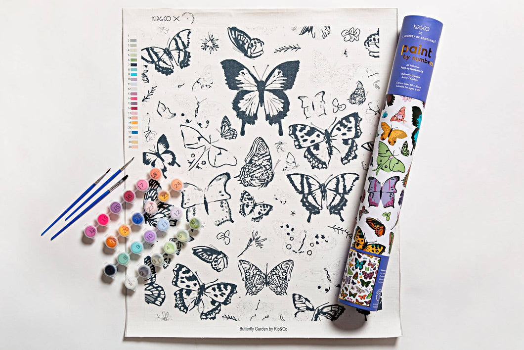 Butterfly Garden - Paint by Numbers