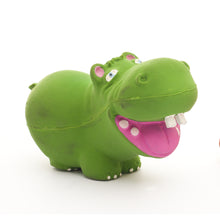 Load image into Gallery viewer, Natural Rubber Safari Animals with squeaker