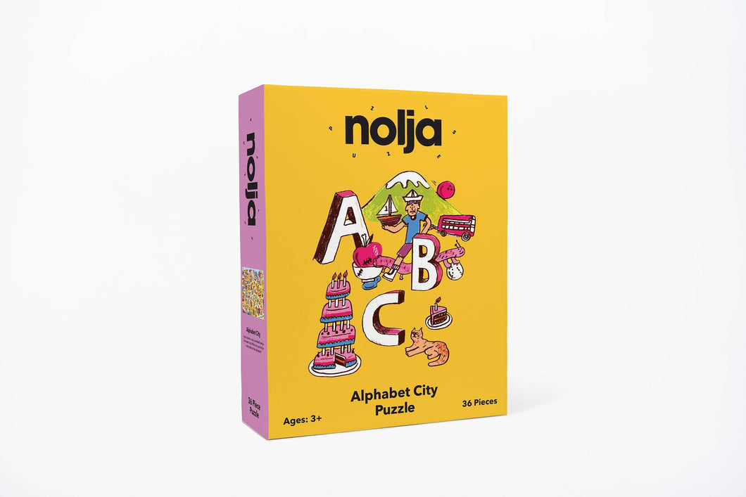 Alphabet City Puzzle - 36 extra large pieces