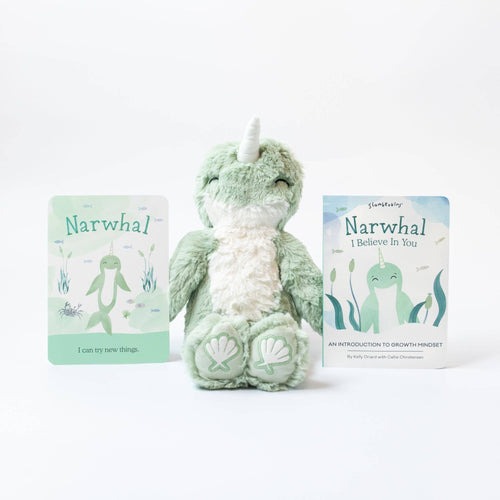 Sea Foam Narwhal Kin - Growth Mindset