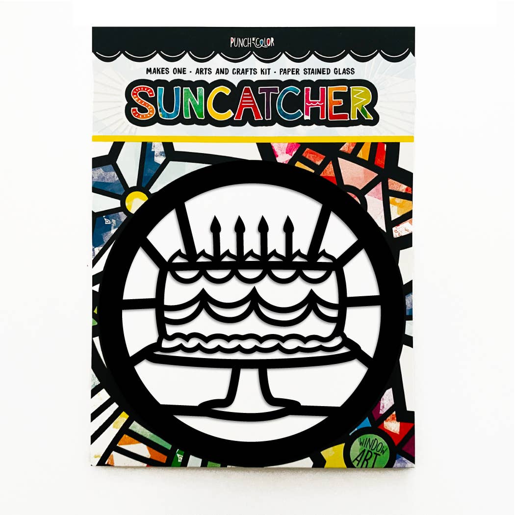 Birthday Cake Suncatcher Kit
