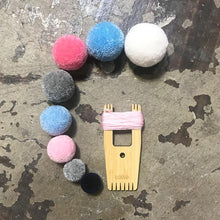 Load image into Gallery viewer, 5-IN-1 Weaving tool &amp; Pom Pom Maker : Big A Model Create Print