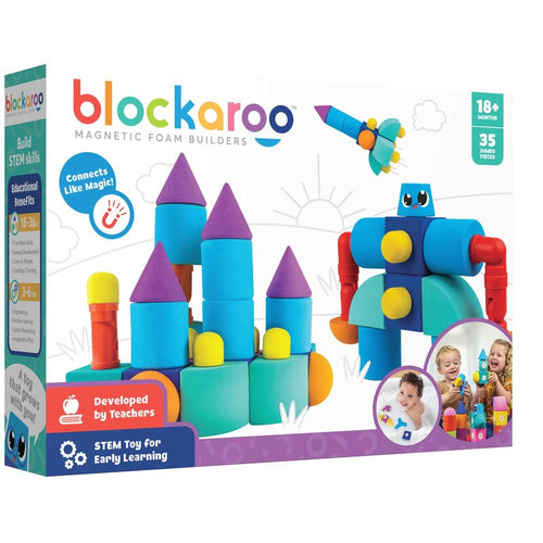 Castle - Blockaroo Magnetic Foam Blocks