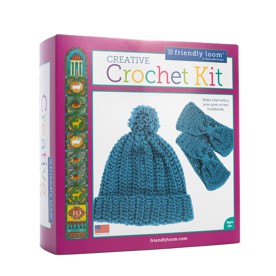 Creative Crochet Kit: Blue
