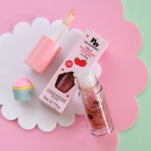 Load image into Gallery viewer, Natural Kids Lip Gloss Wands: Strawberry Cupcake - Pink