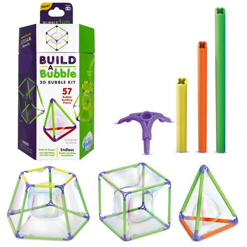 Build-A-Bubble 3D Bubble Maker Kit for Kids and their Adults