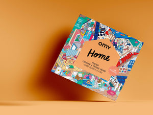 HOME GIANT STICKER POSTER