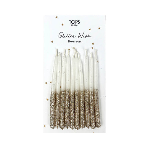Glitter Wish Candles Gold