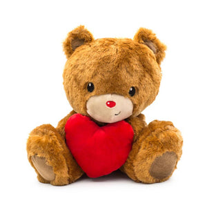 Sweetheart 10" Bear Plush - Cinnamon Bun