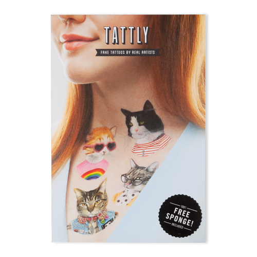 Cat Club Tattoo Set