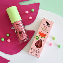 Load image into Gallery viewer, Natural Kids Lip Gloss Wands: Juicy Watermelon - Watermelon Coloured