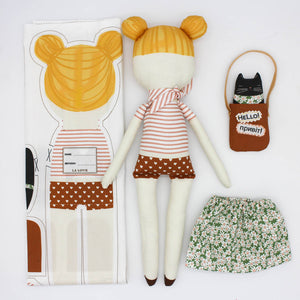 Cut & Sew DIY Doll Kit