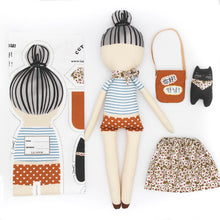 Load image into Gallery viewer, Cut &amp; Sew DIY Doll Kit
