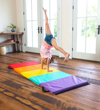 Load image into Gallery viewer, 5-Panel Folding Gymnastics Tumbling Mat