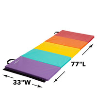 Load image into Gallery viewer, 5-Panel Folding Gymnastics Tumbling Mat