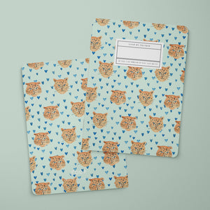 Tiger King Notebook - Mint Tiger