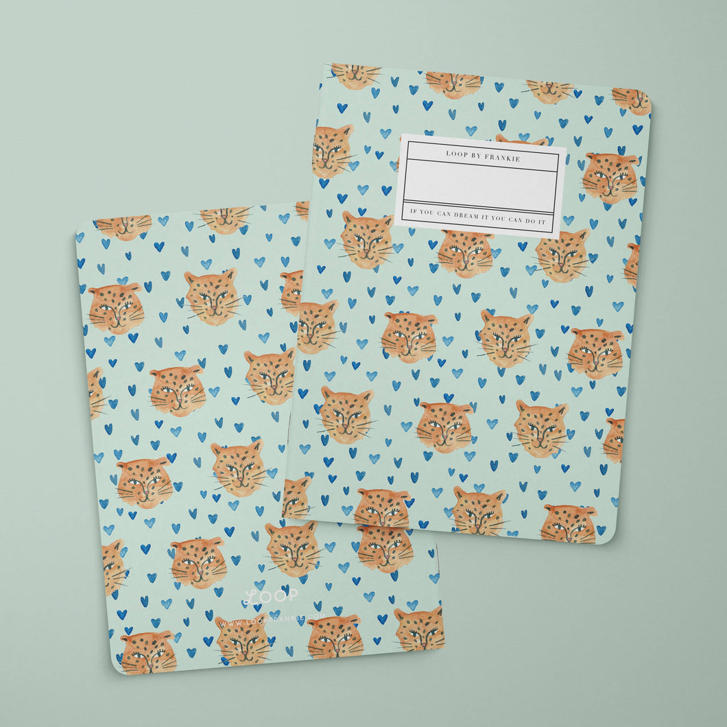 Tiger King Notebook - Mint Tiger
