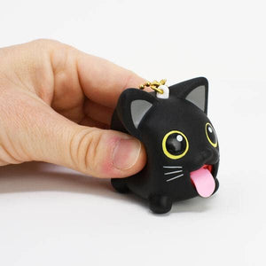 Jibber Pet Charm: Black Cat Jabber Ball