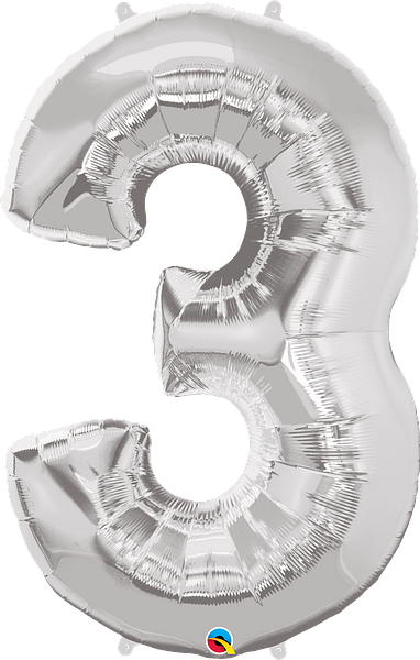 Mylar Number Balloons #'s 0-9