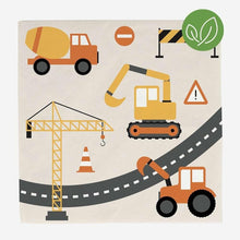 Load image into Gallery viewer, Construction site Party Napkins