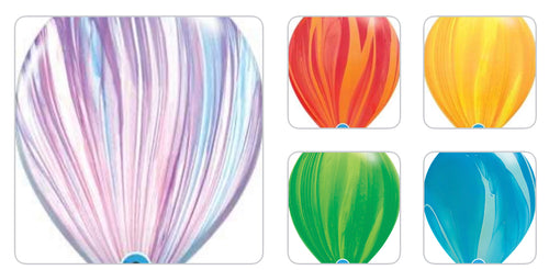 Agate Latex Balloons