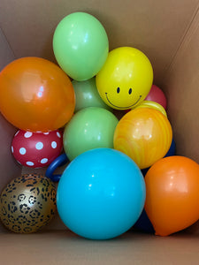 Giant Box of Airfilled Balloons