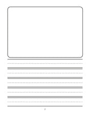 Load image into Gallery viewer, Illustrate, Write, &amp; Create Paperback Journal for Kids: Starry night