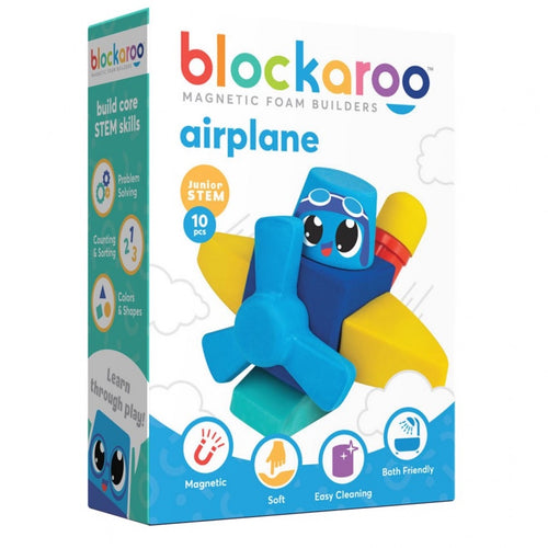 Airplane - Blockaroo Magnetic Foam Builders