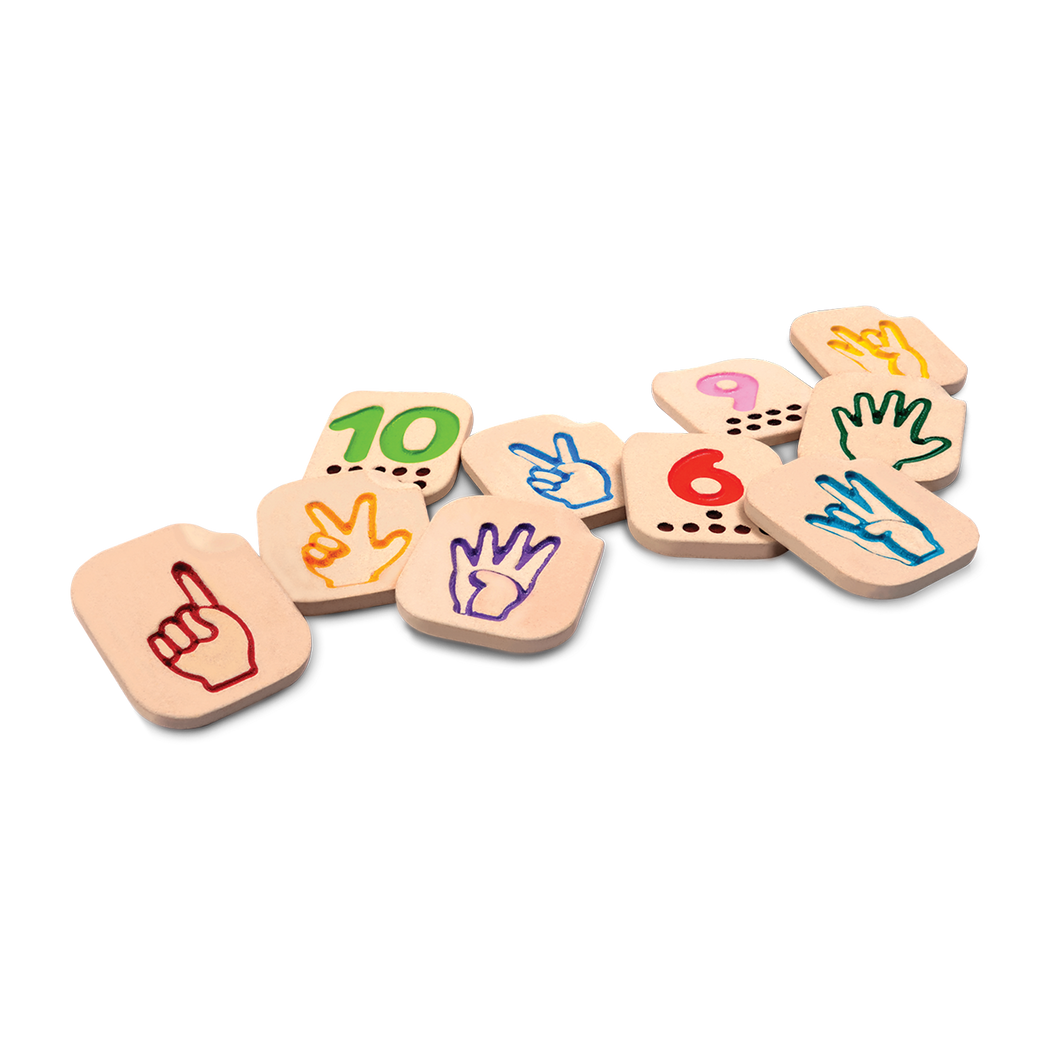 ASL Number Tiles