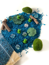 Load image into Gallery viewer, Frog Pond Mini Sensory Bin Kit
