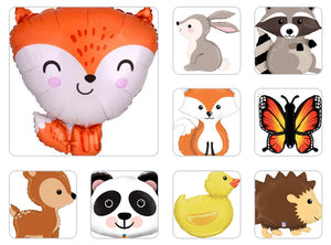 Animal and Plant Shape Mylar Balloons