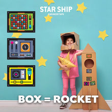 Load image into Gallery viewer, Star Ship Engineer Washi Tape