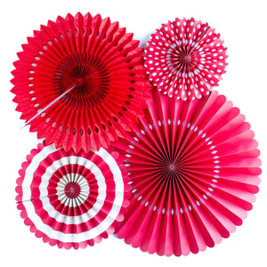 PAPER PARTY FAN SET